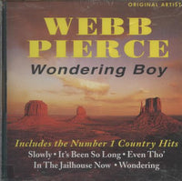 Webb Pierce: Wondering Boy w/ Cracked Case