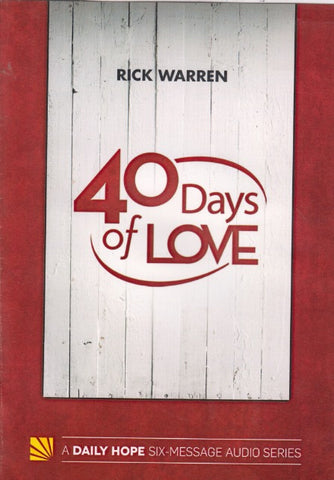 40 Days Of Love 6-Disc Set