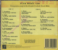 Fireside Catholic Youth Bible: FCYB Music CDs 2-Disc Set w/ Cracked Case & Loose Disc