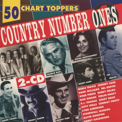 Country Number Ones: 50 Chart Toppers 2-Disc Set