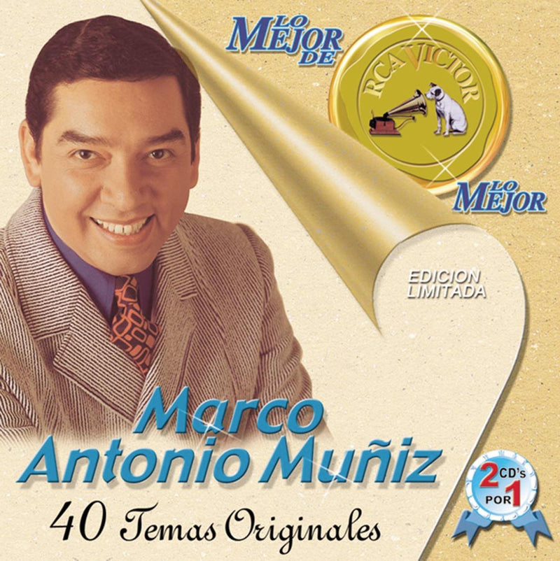 Marco Antonio Muniz: Lo Mejor De Lo Mejor: 40 Temas Originales Limited 2-Disc Set