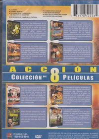 Accion Coleccion De 8 Peliculas: Fronteras Maditas