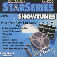 Sound Choice Karaoke Star Series: Hits From My Fair Lady Vol. 1 CD+G