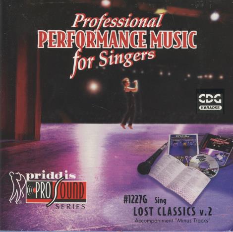 Professional Performance Music For Singers: Sing Lost Classics Vol. 2