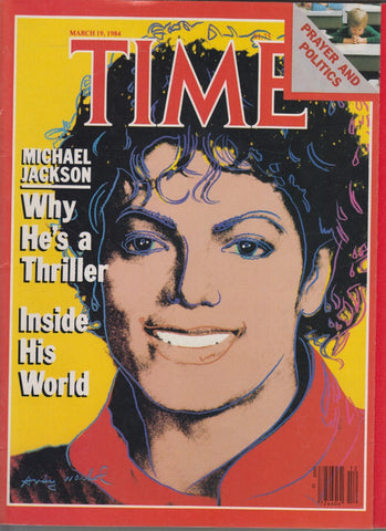 Time Magazine: March 19, 1984: Michael Jackson: Why He's A Thriller: Inside His World