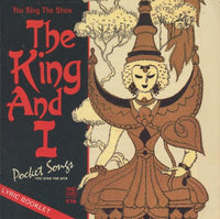 Pocket Songs: You Sing The Show: The King And I CD+G