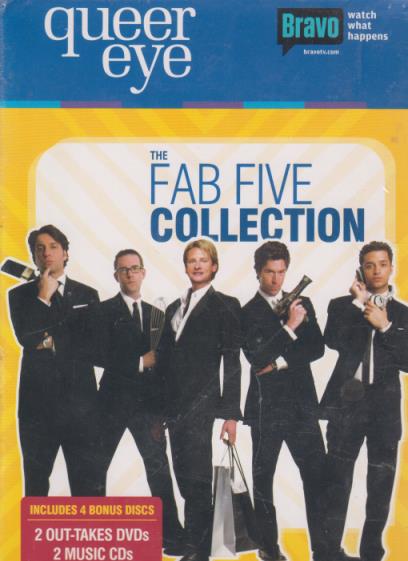 Queer Eye: The Fab Five Collection 8-Disc Set