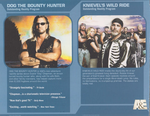 Dog The Bounty Hunter / Knievel's Wild Ride FYC 9 Chapters