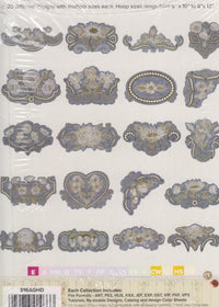 Anita Goodesign: Heirloom Flowers Heirloom Collection