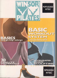 Winsor Pilates: Basic 3 DVD Workout Set Portuguese / Spanish 3-Disc Set