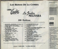 Laura Leon & La India Meliyara: Las Reinas Da La Cumbia: 20 Exitos w/ Damaged Artwork