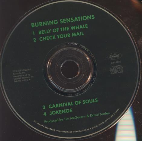 Burning Sensations: Burning Sensations w/ No Artwork