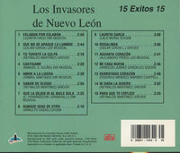 Los Invasores De Nuevo Leon: 15 Exitos