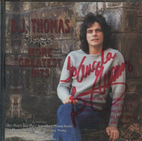 B.J. Thomas: More Greatest Hits Signed w/ Stuck Artwork