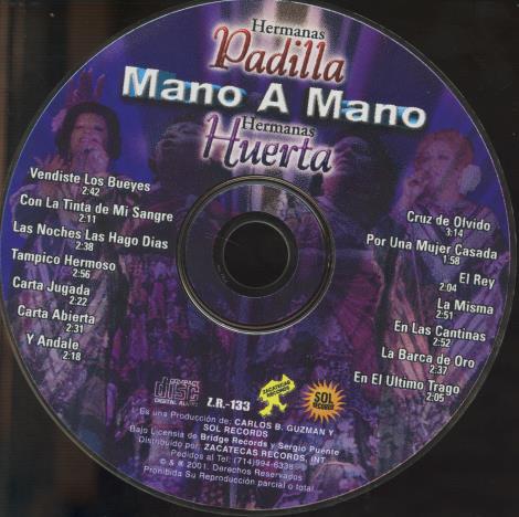 Hermanas Padilla & Hermanas Huerta: Manoa A Mano w/ No Artwork