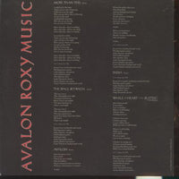 Roxy Music: Avalon