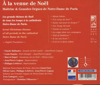 Matiise De Notre-Dame De Pari: A La Venue De Noel