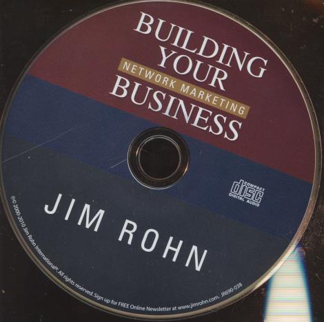 Jim Rohn: Building Your Network Marketing Business w/ No Artwork