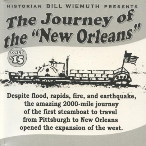 The Journey Of The Steamboat New Orleans