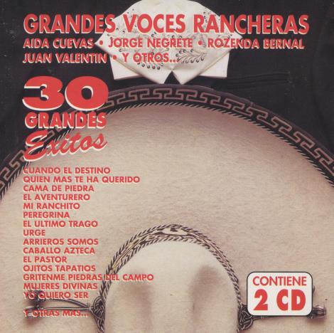 Grandes Voces Rancheras: 30 Grandes Exitos 2-Disc Set