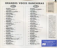 Grandes Voces Rancheras: 30 Grandes Exitos 2-Disc Set