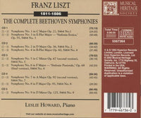 Leslie Howard: Beethoven-Liszt: The Complete Symphonies 5-Disc Set