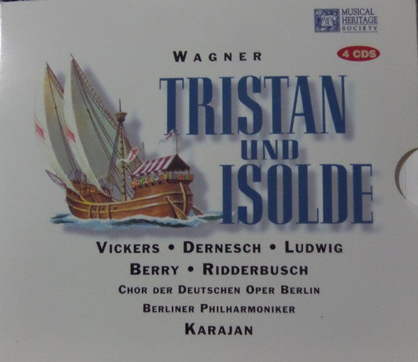 Wagner: Tristan Und Isolde 1997 4-Disc Set w/ Booklet