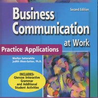 Business Communication At Work: Practice Applications 2nd