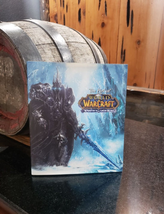 The Art Of World Of Warcraft: Wrath Of The Lich King Signed By Developers