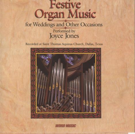 Joyce Jones: Festive Organ Music For Weddings And Other Occasions