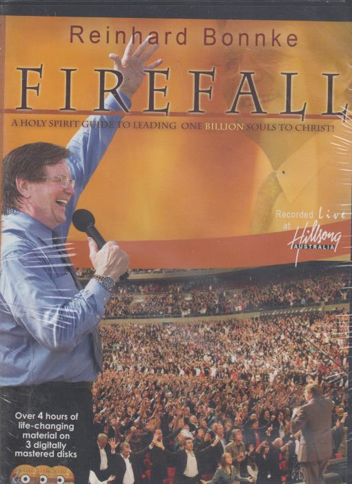 Firefall: A Holy Spirit Guide To Leading One Billion Souls To Christ! By Reinhard Bonnke 3-Disc Set