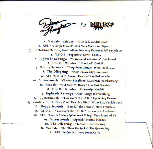 Nitro Records: Deep Thoughts Promo