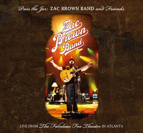 Zac Brown Band: Pass The Jar: Live From The Fabulous Fox Theatre In Atlanta 3-Disc Set