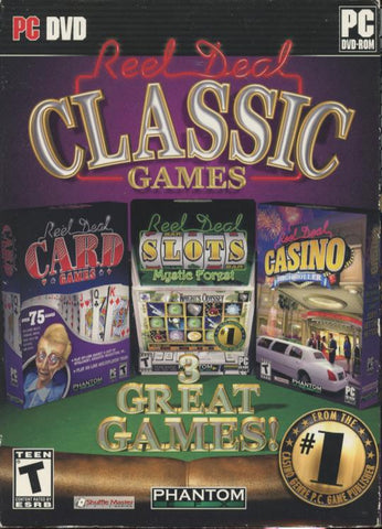 Reel Deal Classic Games w/ Manual