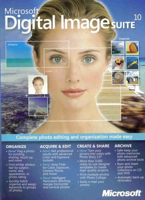 Microsoft Digital Image Suite 10