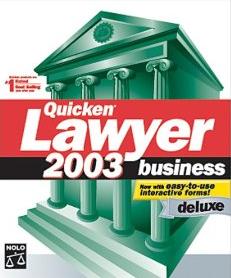 Quicken Lawyer 2003 Business Deluxe