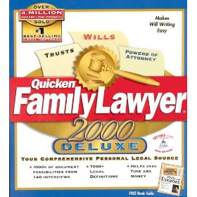 Quicken Family Lawyer 2000 Deluxe