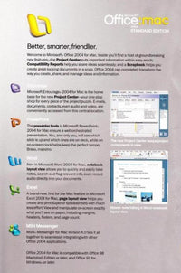 Microsoft Office 2004 Upgrade w/ Manual