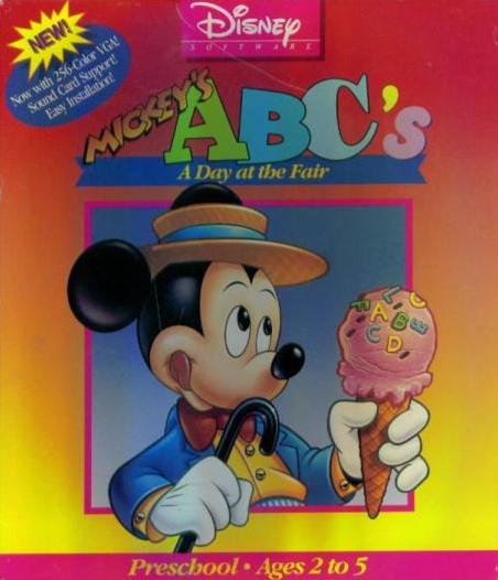 Disney's Mickey's ABCs: A Day At The Fair w/ Manual