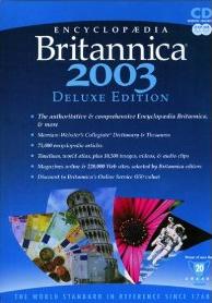 Encyclopedia Britannica 2003 Deluxe