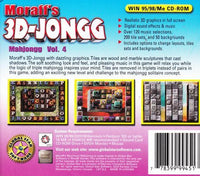 Moraff's 3D-Jongg: Mahjongg Vol. 4