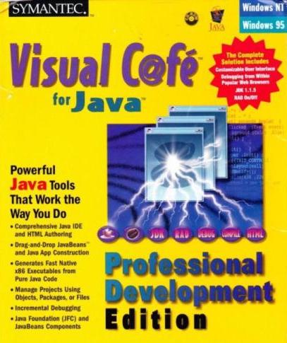 Visual Cafe For Java Professional Development w/ Manual