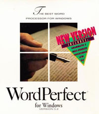 WordPerfect 5.2 w/ Manual