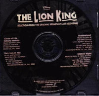 Disney's The Lion King: Selections From The Original Broadway Cast Recording