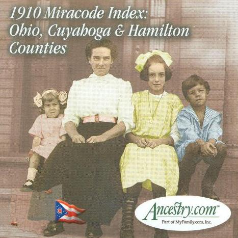 Ancestry.com: 1910 Miracode Index: Ohio, Cuyahoga & Hamilton Counties