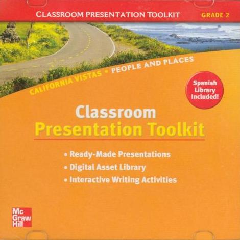 McGraw-Hill California Vistas: People & Places: Classroom Presentation Toolkit Grade 2