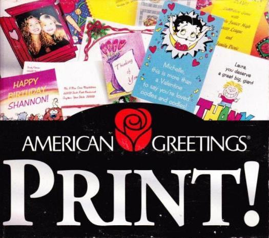 American Greetings Print! w/ Manual