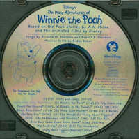 Disney's The Many Adventures Of Winnie The Pooh Promo w/ Artwork