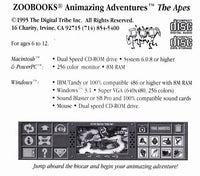 Zoobooks Animazing Adventures: Apes