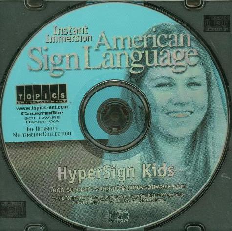 Instant Immersion American Sign Language: HyperSign Kids